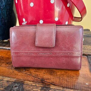 NWOT Cabrelli Leather Bi-Fold Wallet